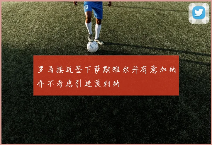 罗马接近签下萨默维尔并有意加纳乔不考虑引进莫利纳